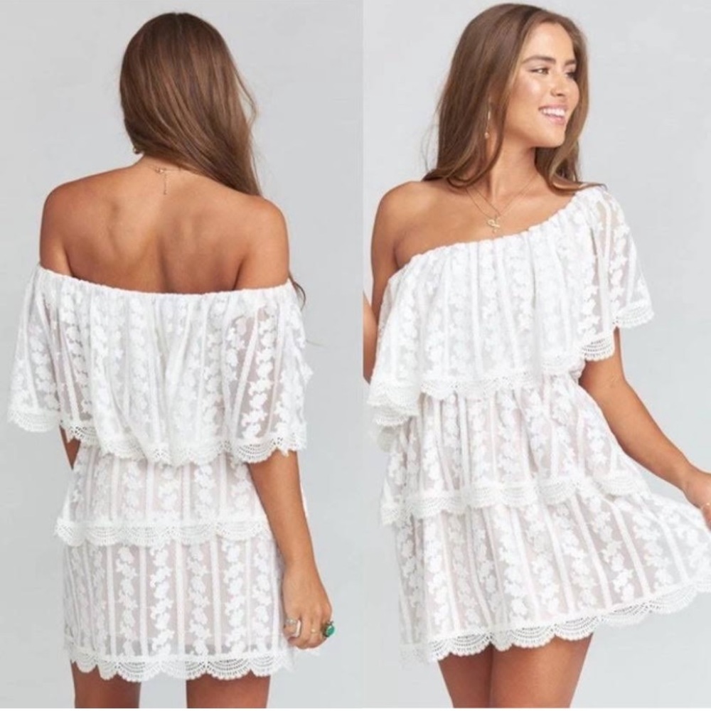 Show Me Your Mumu LANA DRESS CROCHET LACE - Picture 2 of 6